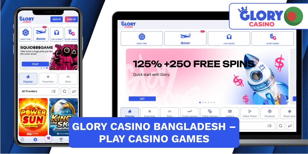 Glory Casino betting site review
