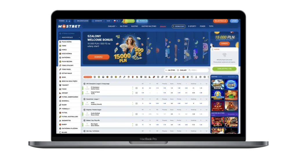 Mostbet Polska – bezpieczne zakłady online i bonusy